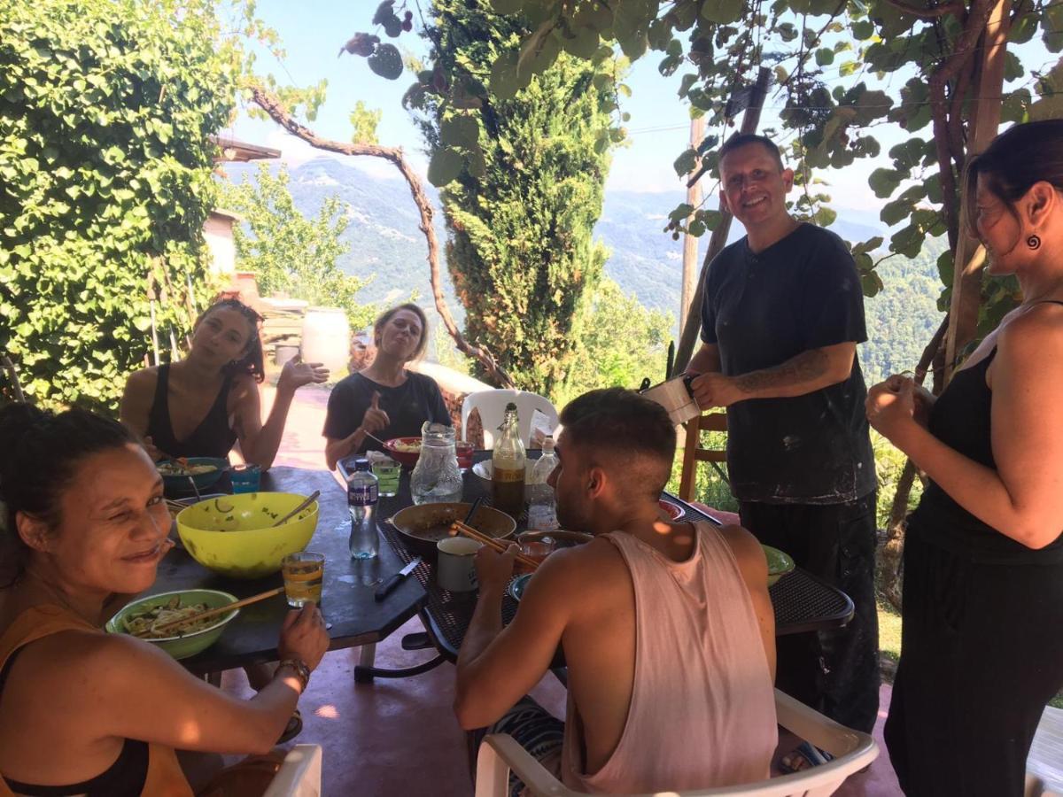 @Gatetothewild Bed & Breakfast Coreglia Ligure Ngoại thất bức ảnh