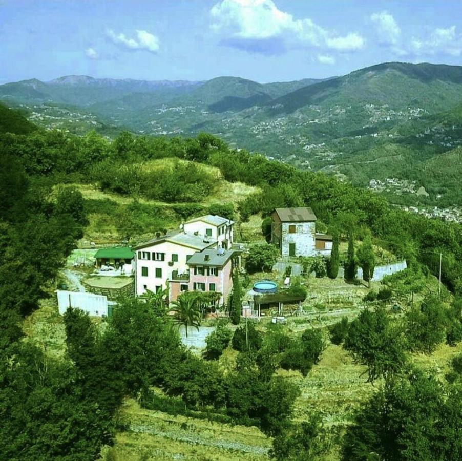 @Gatetothewild Bed & Breakfast Coreglia Ligure Ngoại thất bức ảnh