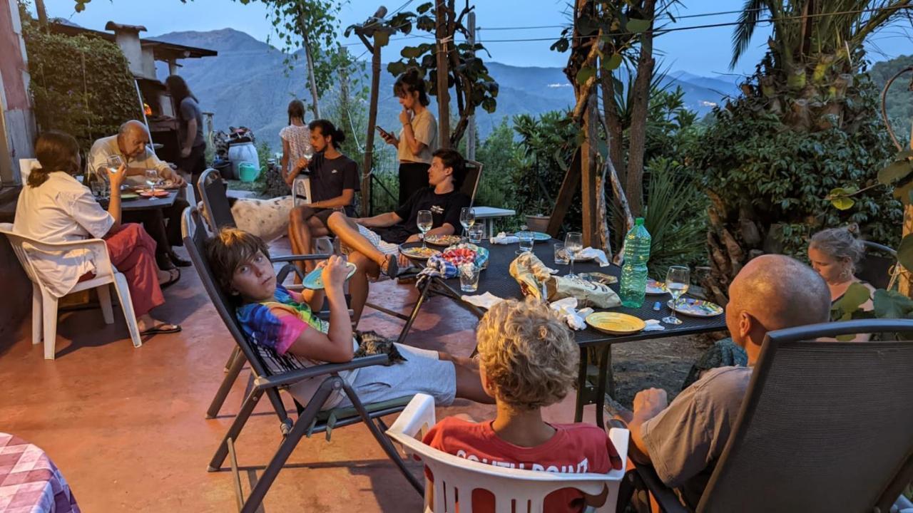 @Gatetothewild Bed & Breakfast Coreglia Ligure Ngoại thất bức ảnh